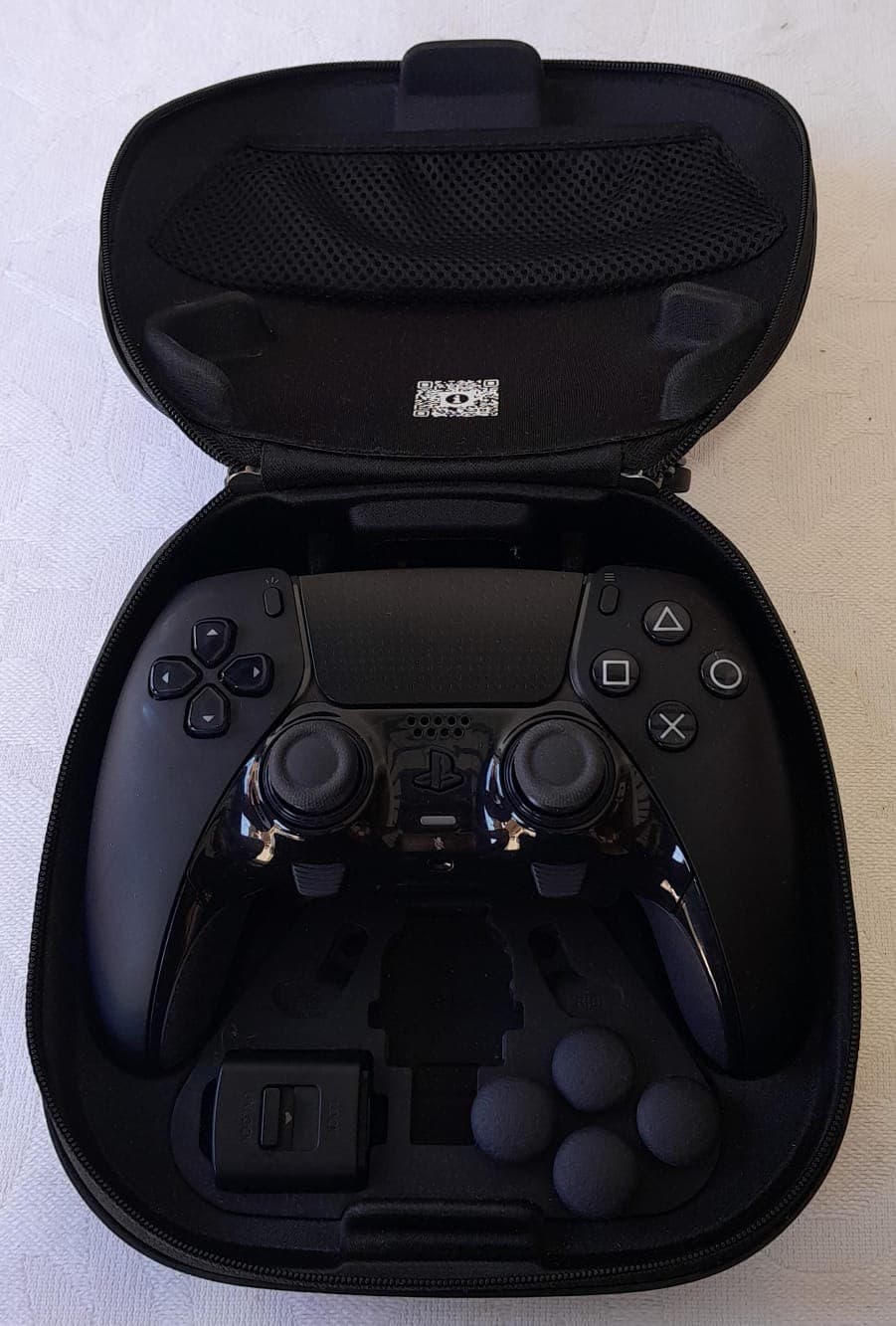 Controle Sem Fio PS5 DualSense Edge Preto com Case Rígido