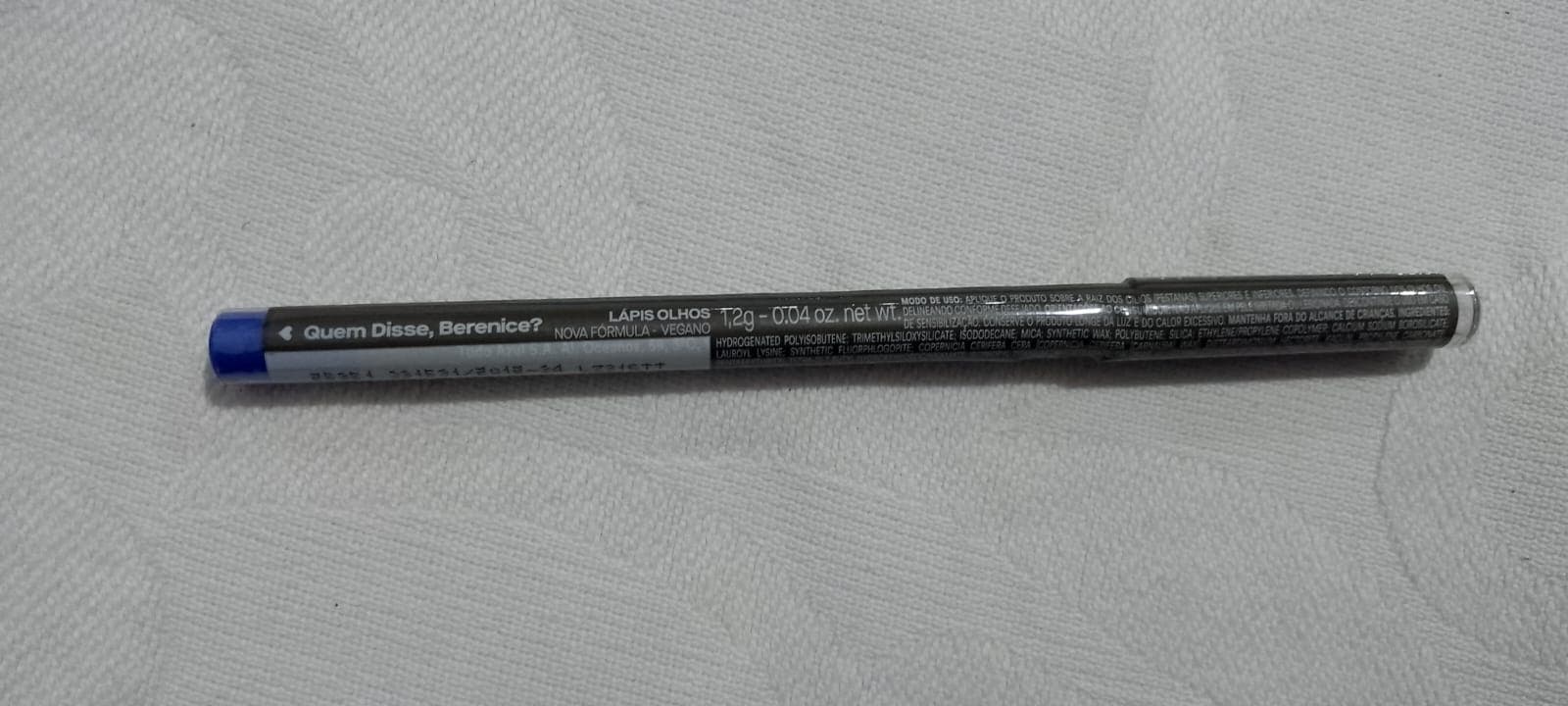 Lápis de olhos Quem Disse, Berenice? 1,2g azul
