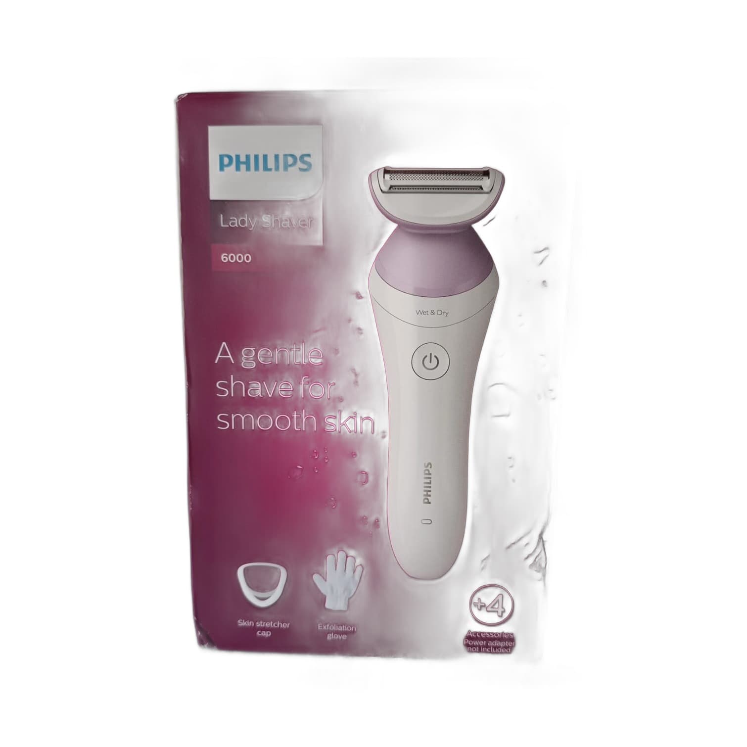 Depilador Elétrico Philips Lady Shaver Series 6000 Sem Fio à Prova d'Água