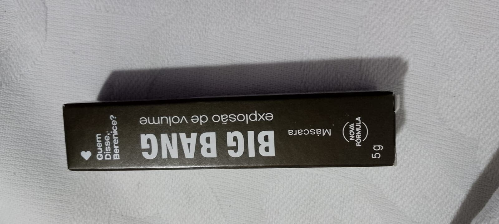 Máscara de cílios Big Bang Quem Disse, Berenice? mini 5g