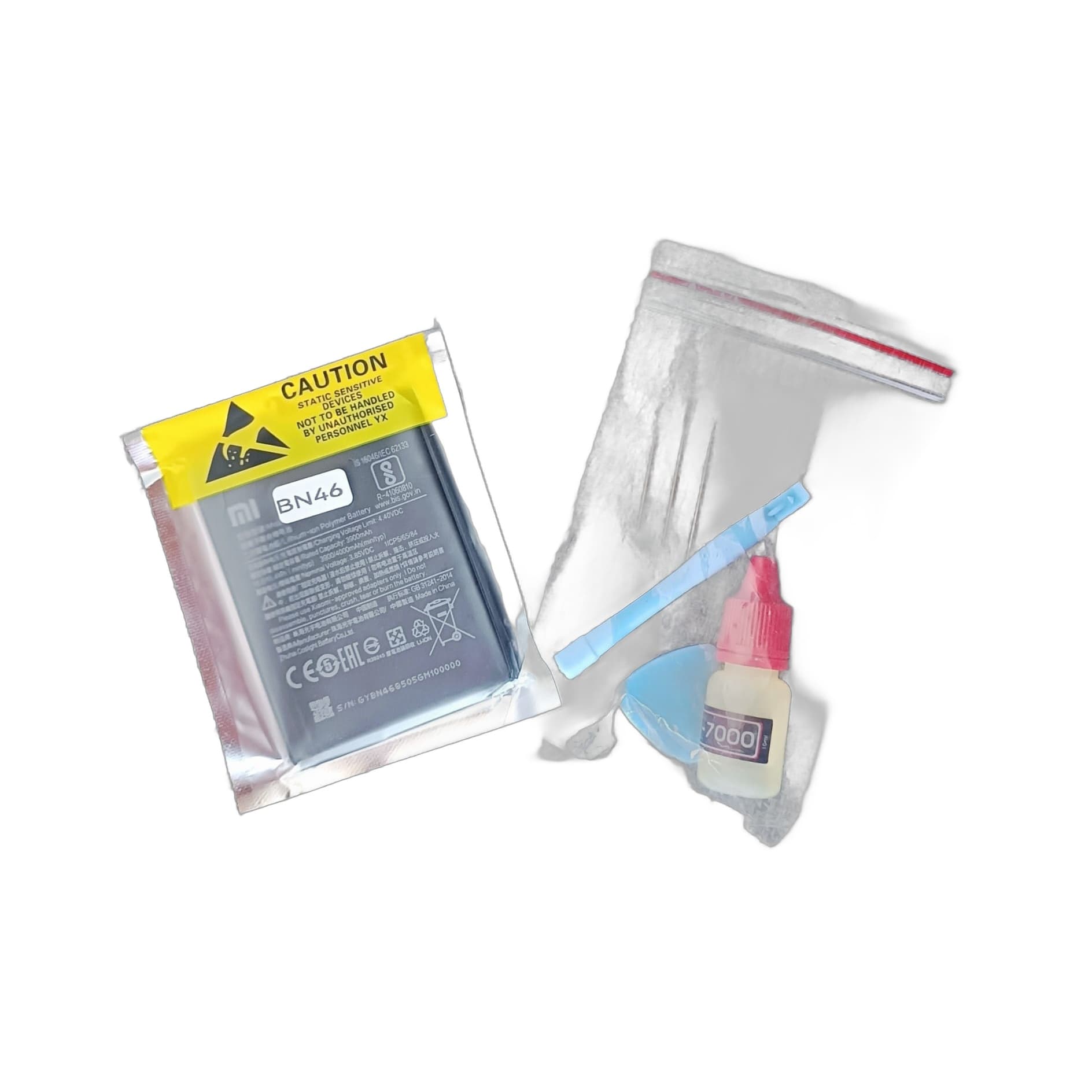Bateria Xiaomi BN46 com Kit de Ferramentas
