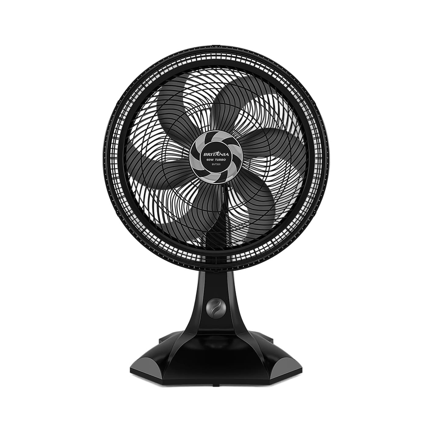 Ventilador de Mesa Britânia Maxx Force 6 Pás 60W Grade 36cm