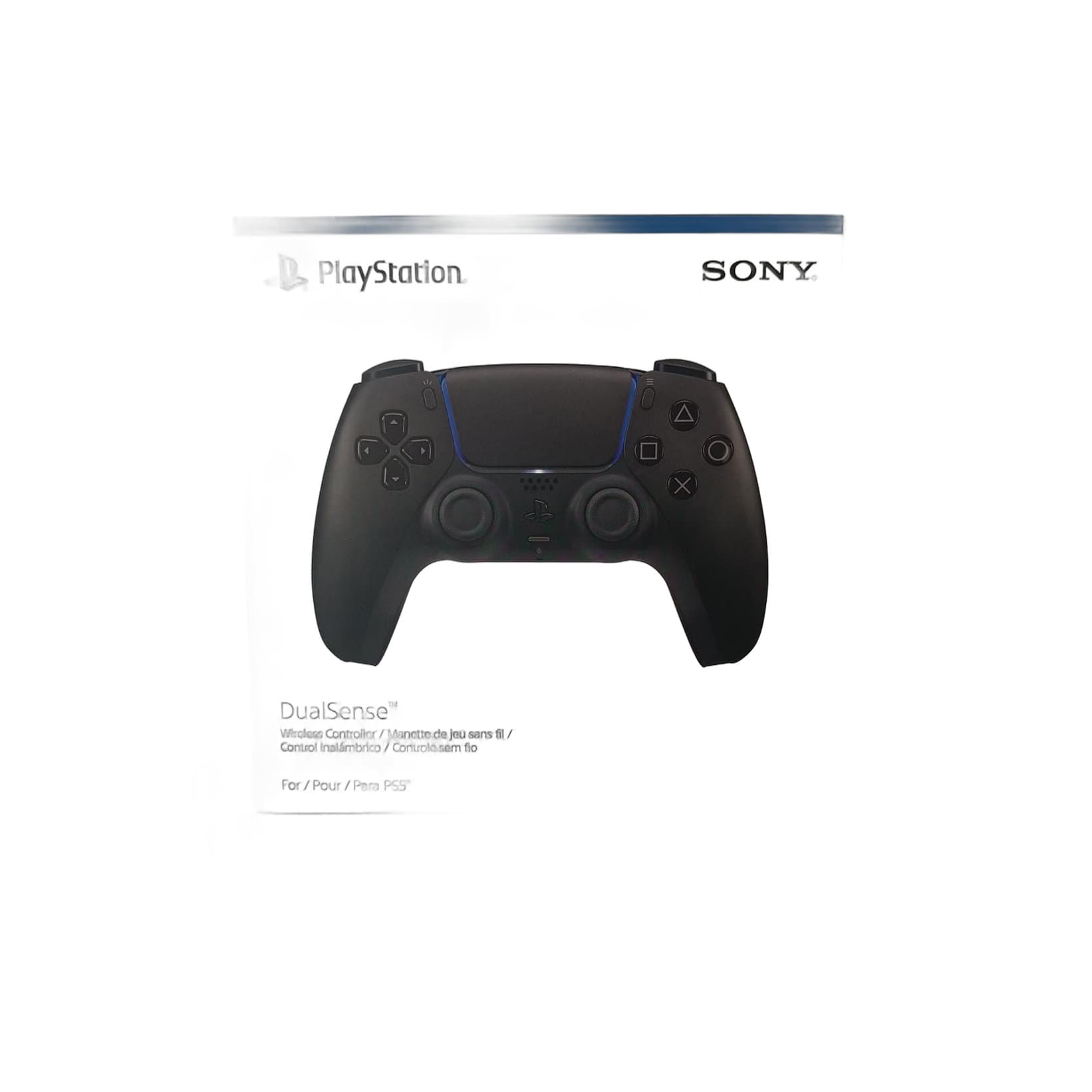 Controle Sem Fio Sony DualSense PlayStation 5 Preto