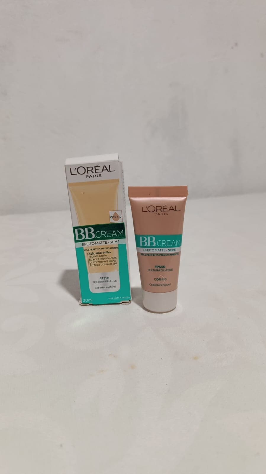 BB Cream L Oreal Paris Efeito Matte 5 em 1 FPS 50 30ml