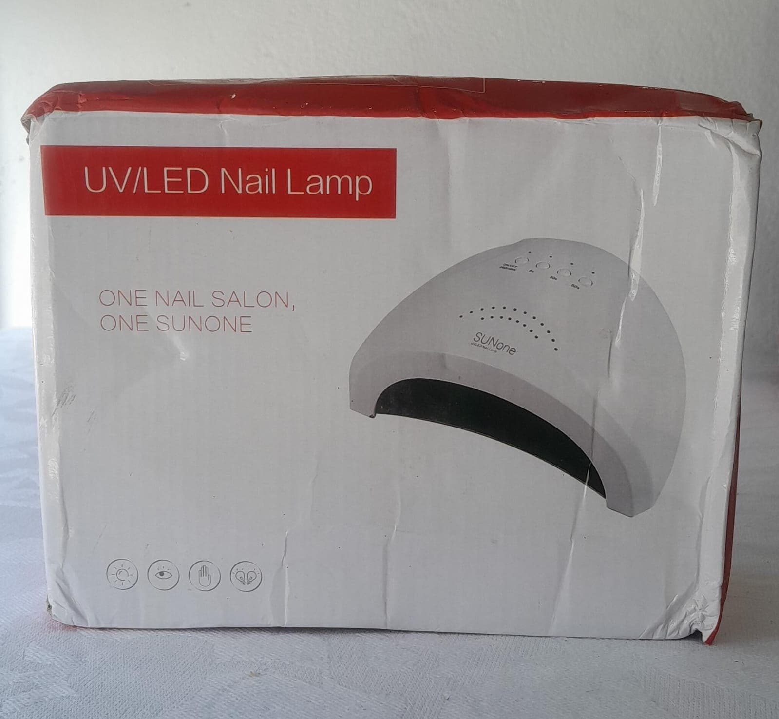 Cabine de Unha UV LED SunOne com Sensor e Timer Branca