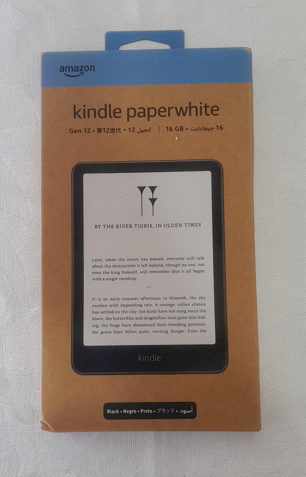 Kindle Paperwhite 12ª Geração 16GB Tela 7 Antirreflexo Preto