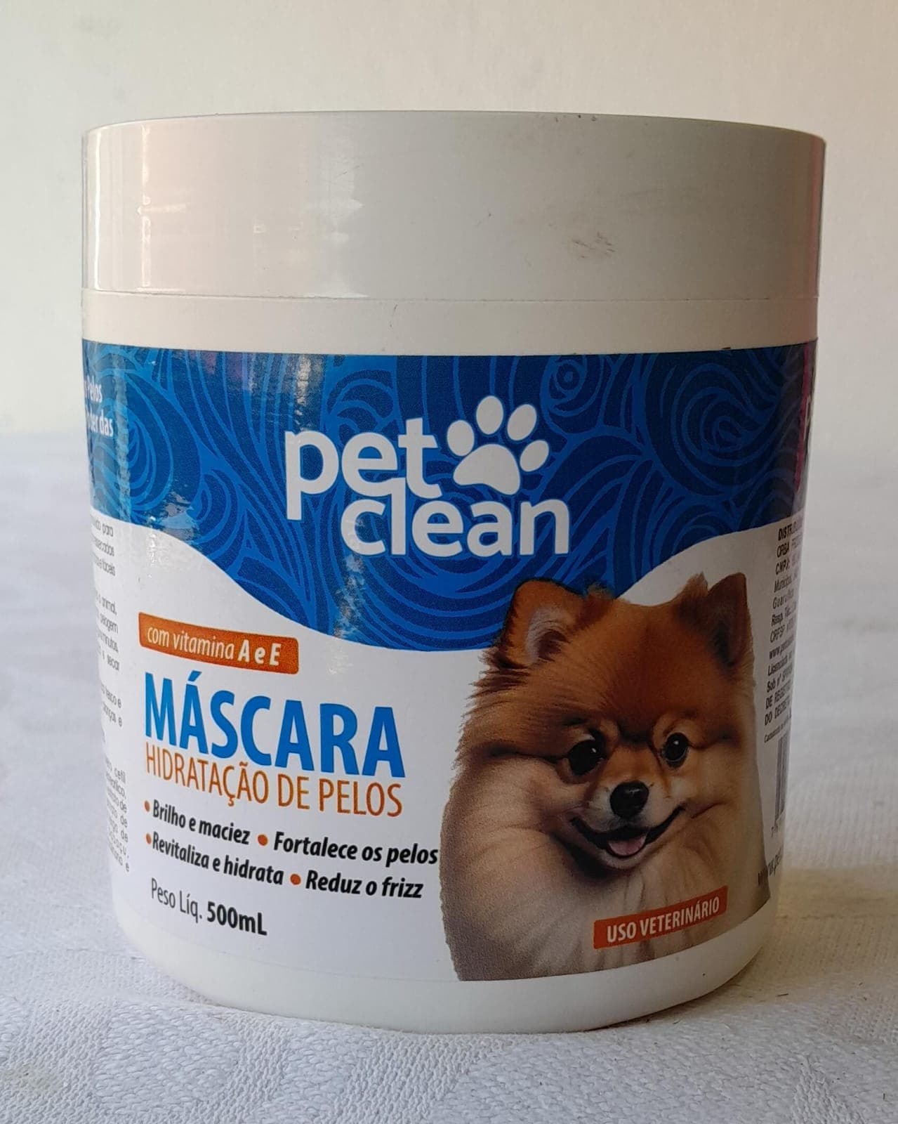 Pet Clean Máscara de Hidratação de Pelos 500ml