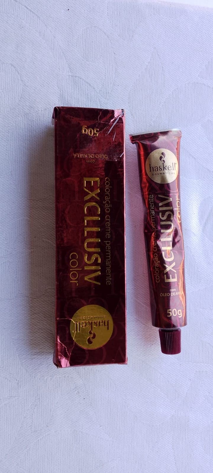 Coloração Creme Permanente Haskell Excllusiv Color 50g