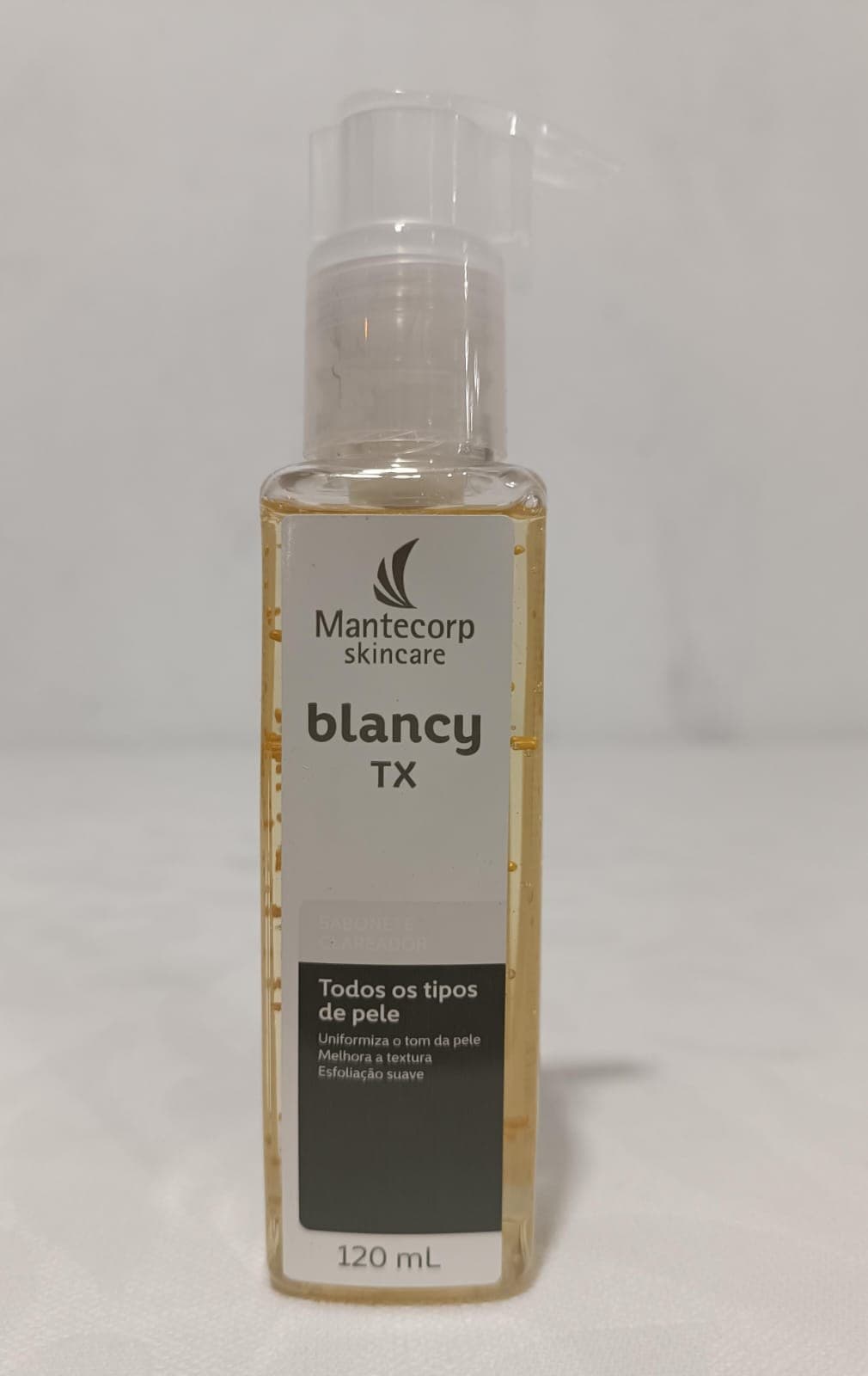 Sabonete Líquido Facial Clareador Mantecorp Blancy TX 120ml