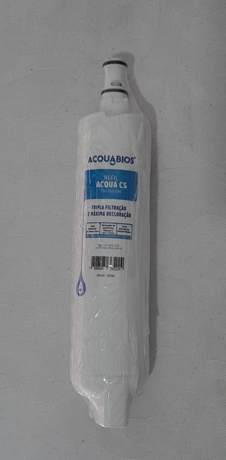 Refil de Filtro Acquabios para Purificador Acqua CS
