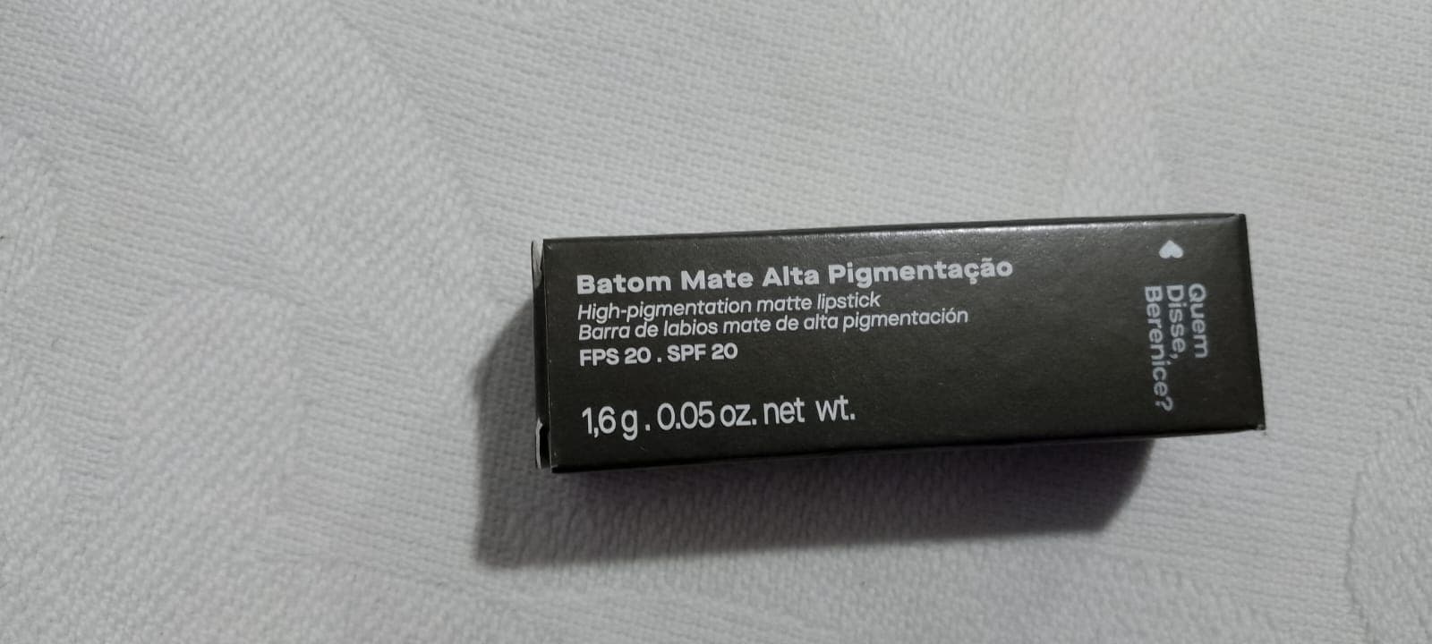 Mini batom mate alta pigmentação Quem Disse, Berenice? 1,6g