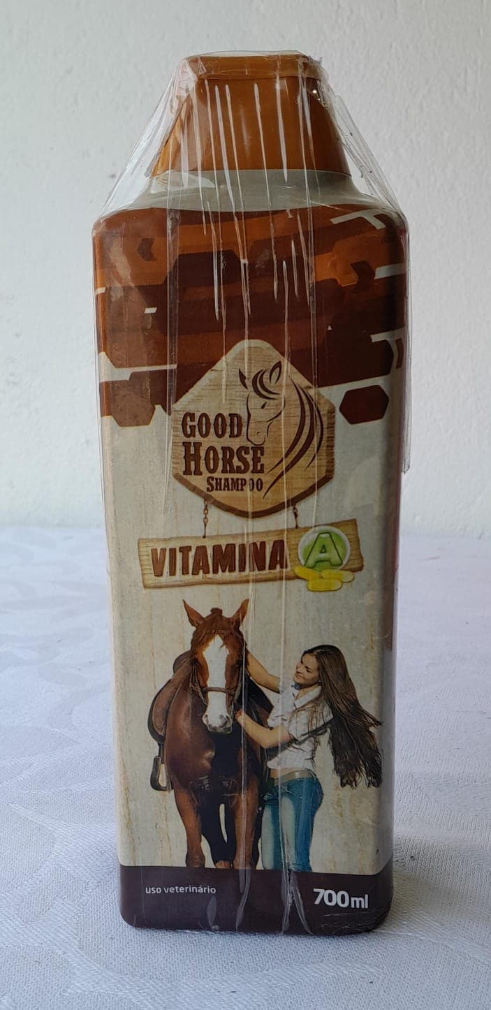 Good Horse Shampoo com Vitamina A para Cavalos 700ml