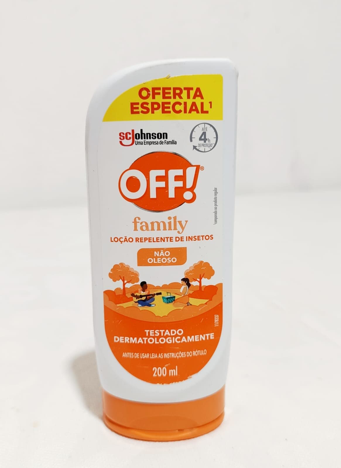 Repelente de Insetos OFF Family Loção 200ml