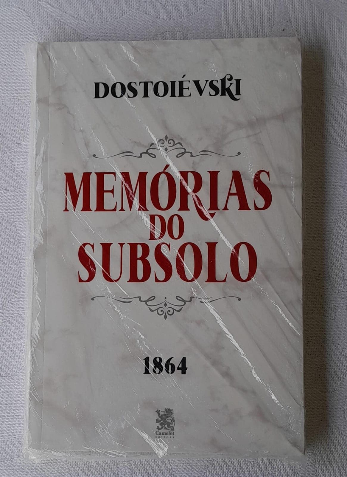 Livro Memórias do Subsolo de Dostoiévski Novo Lacrado