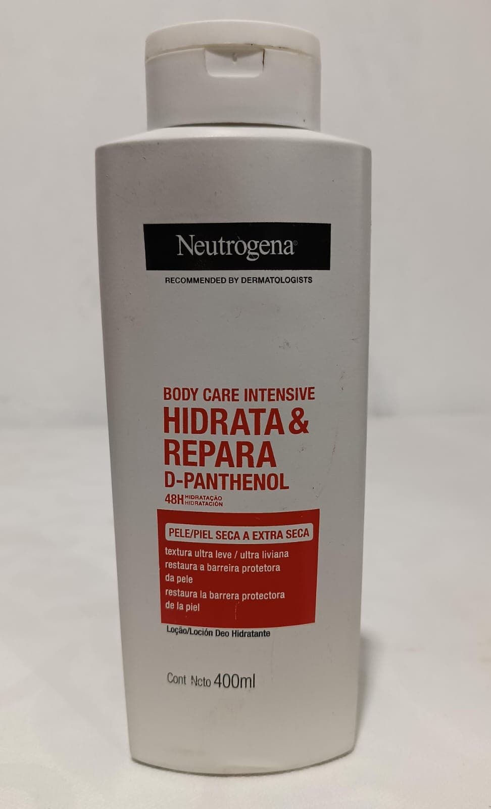 Hidratante Corporal Neutrogena Body Care Intensive Hidrata e Repara 400ml